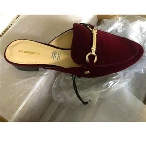 liz claiborne Burgundy Velvet Lc Haley  Size 6.5